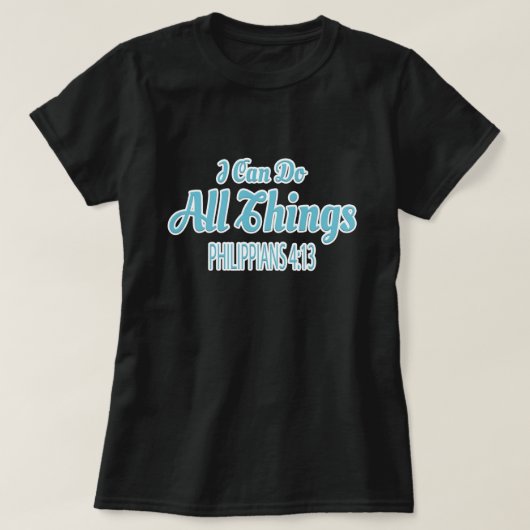 Ik kan alles doen t-shirt (Design voorkant)