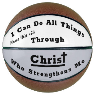 Ik kan alles doen via Christus Basketball Basketbal