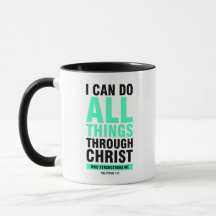 Ik kan alles doen via Christus, bijbelvers