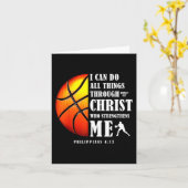 Ik kan alles doen via de Christelijke basis van Ch Kaart (Gele Bloem)