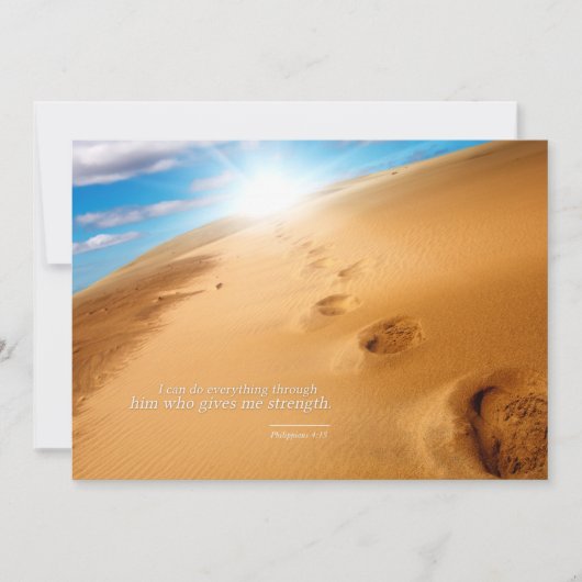 Ik kan alles doen via Him Briefkaart Inspirati (Voorkant)