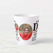 Ik kan alles doen wat Christelijk is... Latte Mok (Voorkant)