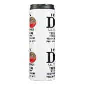 Ik kan alles doen wat Christelijk is... Thermosbeker (Achterkant)