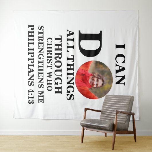 Ik kan alles doen wat Christelijk is... Wandkleed (In Situ (horizontaal))