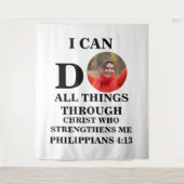 Ik kan alles doen wat Christelijk is... Wandkleed (Voorkant)