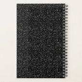 Ik kan alles doen wat grappig motivatie zwart jaar planner (Achterkant)