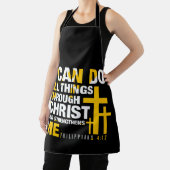 Ik kan alles door Christus doen | Christelijk Schort (Insitu)