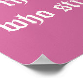 Ik kan alles door Christus doen. Poster (Hoek)