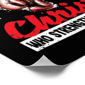 Ik kan alles door Christus doen... Poster (Hoek)