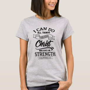 Ik kan alles door Christus doen T-shirt
