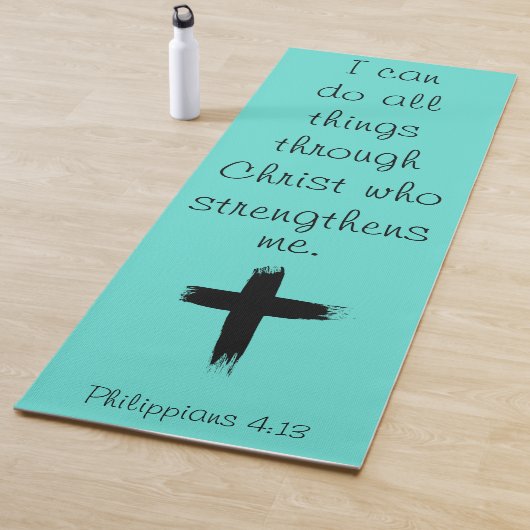 Ik kan alles door Christus doen Yogamat (In situ)