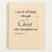 Ik kan alles door Christus Planner (Voorkant)