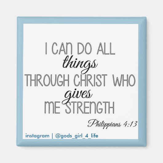 Ik kan alles fantastisch doen magneet (Voorkant)