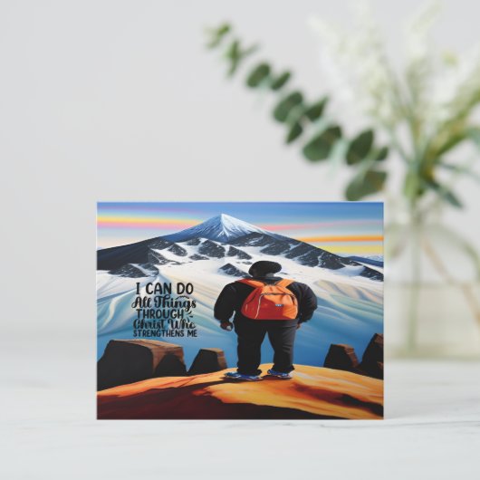 Ik kan alles Motivatie Briefkaart doen (Staand voorkant)