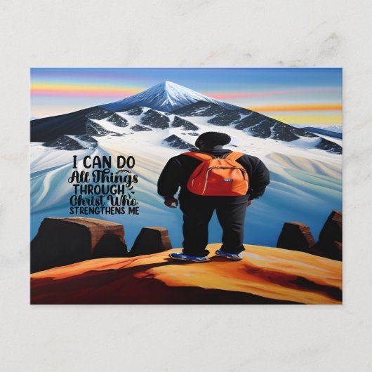 Ik kan alles Motivatie Briefkaart doen (Voorkant)