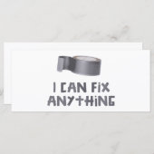 Ik kan alles oplossen met een uct tape (Voorkant / Achterkant)