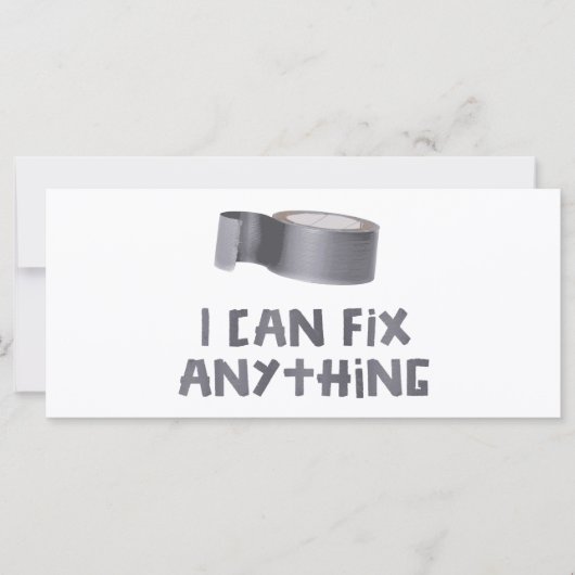 Ik kan alles oplossen met een uct tape (Voorkant)