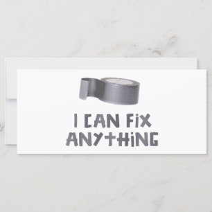 Ik kan alles oplossen met een uct tape