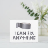 Ik kan alles oplossen met een uct tape briefkaart (Staand voorkant)