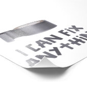 Ik kan alles oplossen met een uct tape foto afdruk (Hoek)