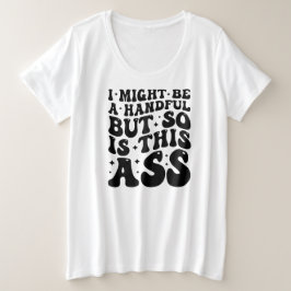 IK KAN BEST WAT ZIJN GROTE MAAT T-SHIRT