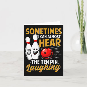 Ik kan bijna de tien pin horen die Bowling Tea lac Kaart