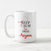 Ik kan Calm niet houden, ik ben van Arizona. Koffiemok (Links)