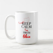 Ik kan Calm niet houden, ik ben van Ohio. Koffiemok (Links)