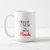 Ik kan Calm niet houden, ik kom uit Florida Koffiemok (Links)