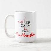 Ik kan Calm niet uit New Hampshire halen. Koffiemok (Links)