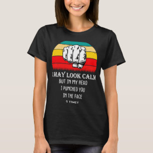 Ik kan Calm Sarcastic zoeken voor de antisociale T-shirt