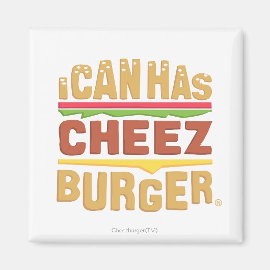 Ik kan Cheezburger hebben Magneet (Voorkant)