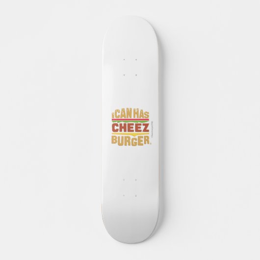 Ik kan Cheezburger hebben Skateboard (Voorkant)