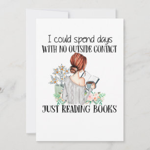 Ik kan dagen zonder contact zonder kant-en-klare v bedankkaart