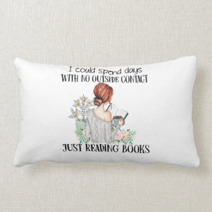 Ik kan dagen zonder contact zonder kant-en-klare v kussen