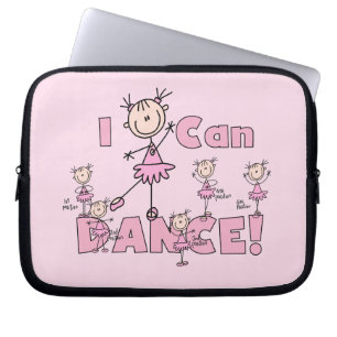 Ik Kan Dans T-shirts en Cadeaus Laptop Sleeve