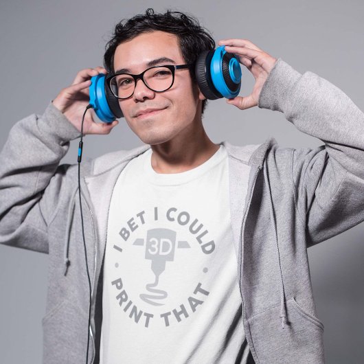 Ik kan dat afdrukken. t-shirt