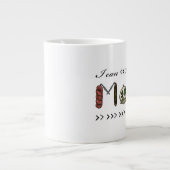 Ik kan dat maken - ambachtelijke of jumbomok-maker grote koffiekop (Voorkant)