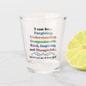 Ik kan de Sarcasticus vergeven Shot Glas (Voorkant)