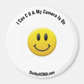 Ik kan de U & mijn camera op magneet zetten (Voorkant)