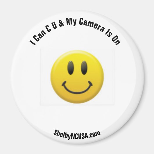 Ik kan de U & mijn camera op magneet zetten (Voorkant)