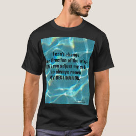 IK KAN DE WATERGOLF NIET VERANDEREN T-SHIRT