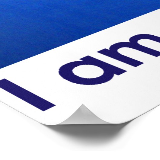 Ik kan de wereld veranderen... Poster (Hoek)