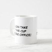 Ik kan deze beker naar de Kantoor Mok brengen (Voorkant links)