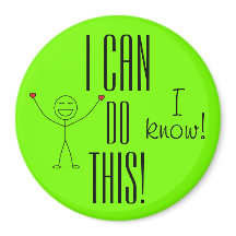 IK KAN DEZE positieve bemoedigende woorden schatti