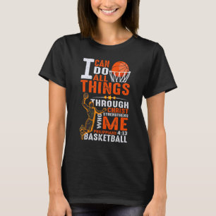 Ik kan dingen doen door Christus die me versterkt T-shirt