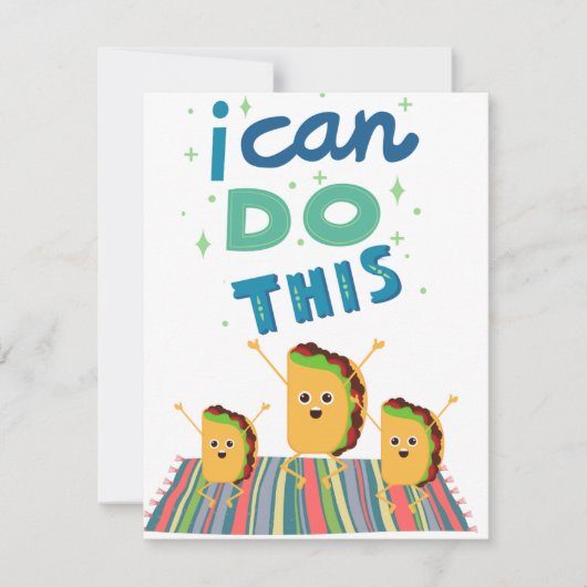 IK KAN DIT FEESTDAGENKAART (Voorkant)