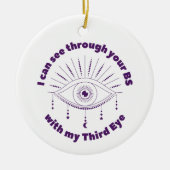 Ik kan door je BS kijken met mijn Ornament (Voorkant)