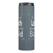 Ik kan een Lab Tech zijn Thermosbeker (Achterkant)