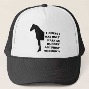 Ik Kan Een Paard Opeten Grappige Bal Cap Hoed Trucker Pet